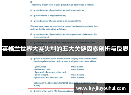 英格兰世界大赛失利的五大关键因素剖析与反思 英格兰世界大赛失利的五大关键因素剖析与反思