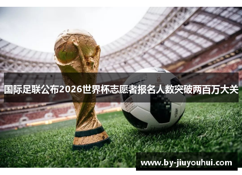 国际足联公布2026世界杯志愿者报名人数突破两百万大关 国际足联公布2026世界杯志愿者报名人数突破两百万大关